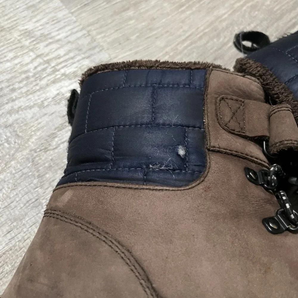 Keen Kanibou Kids Size 4 Winter‎ Leather Snow Hiking Boots